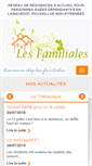 Mobile Screenshot of lesfamiliales.fr